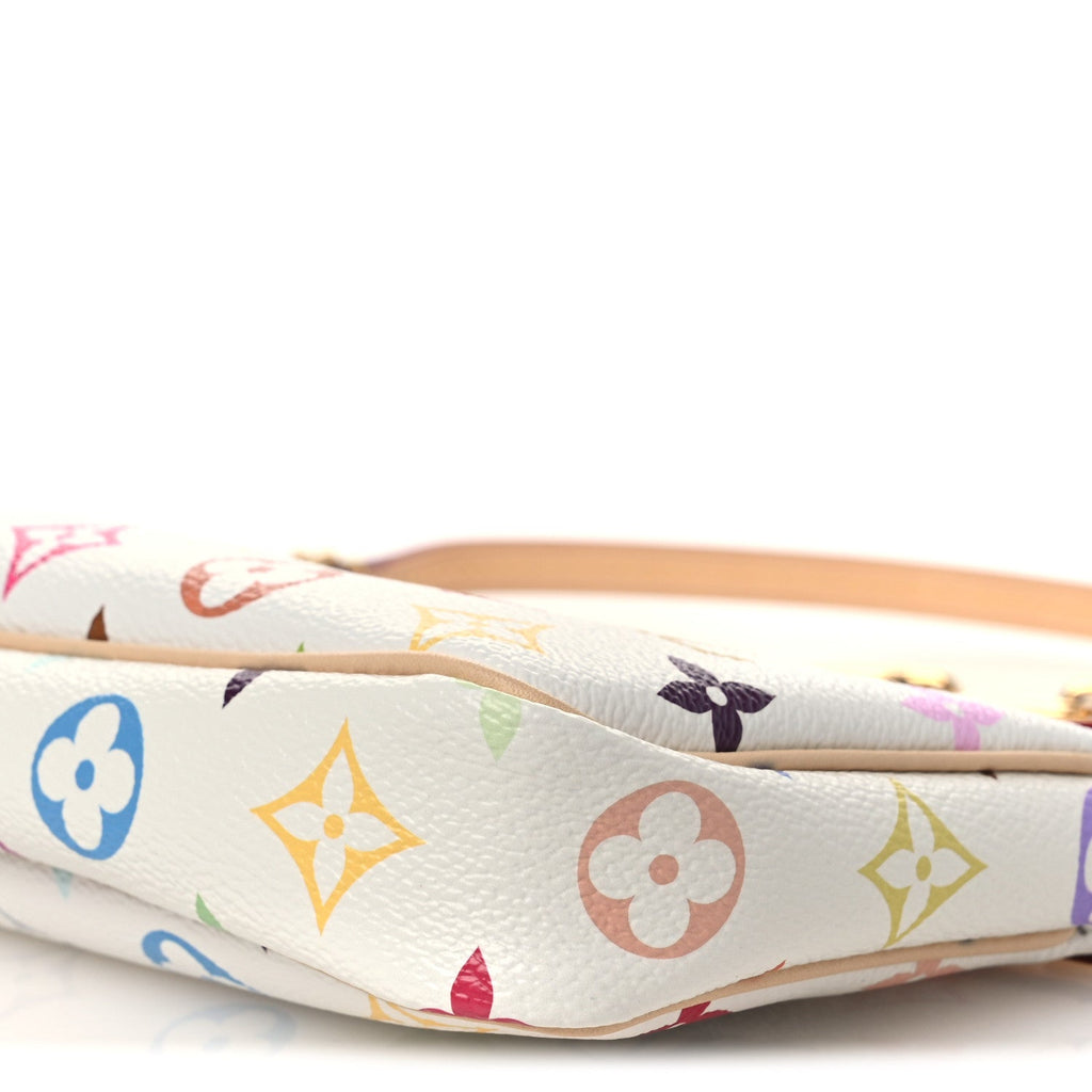 LV X TM Monogram Multicolor Pochette Accessories White