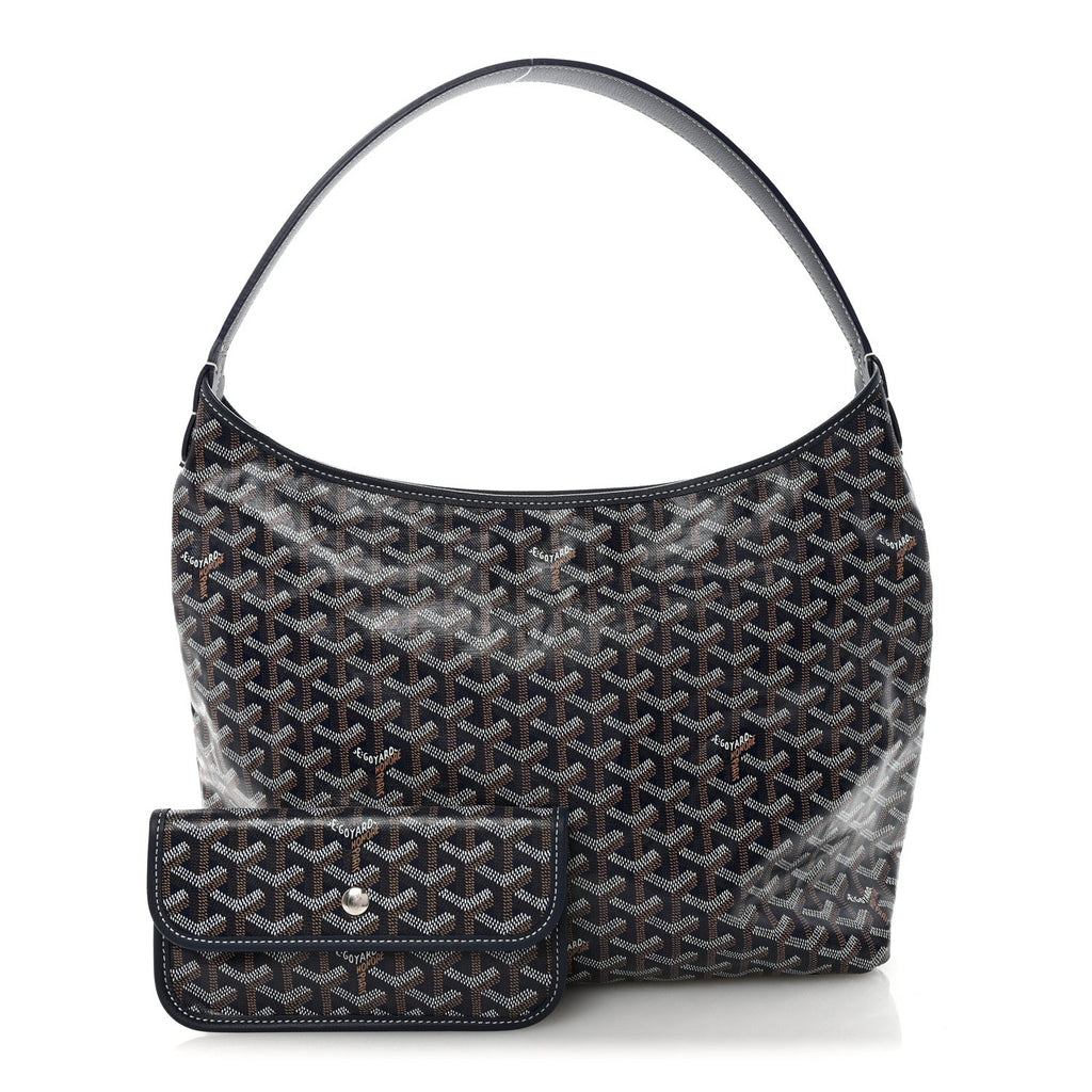 Goyardine Boheme Hobo Navy Blue