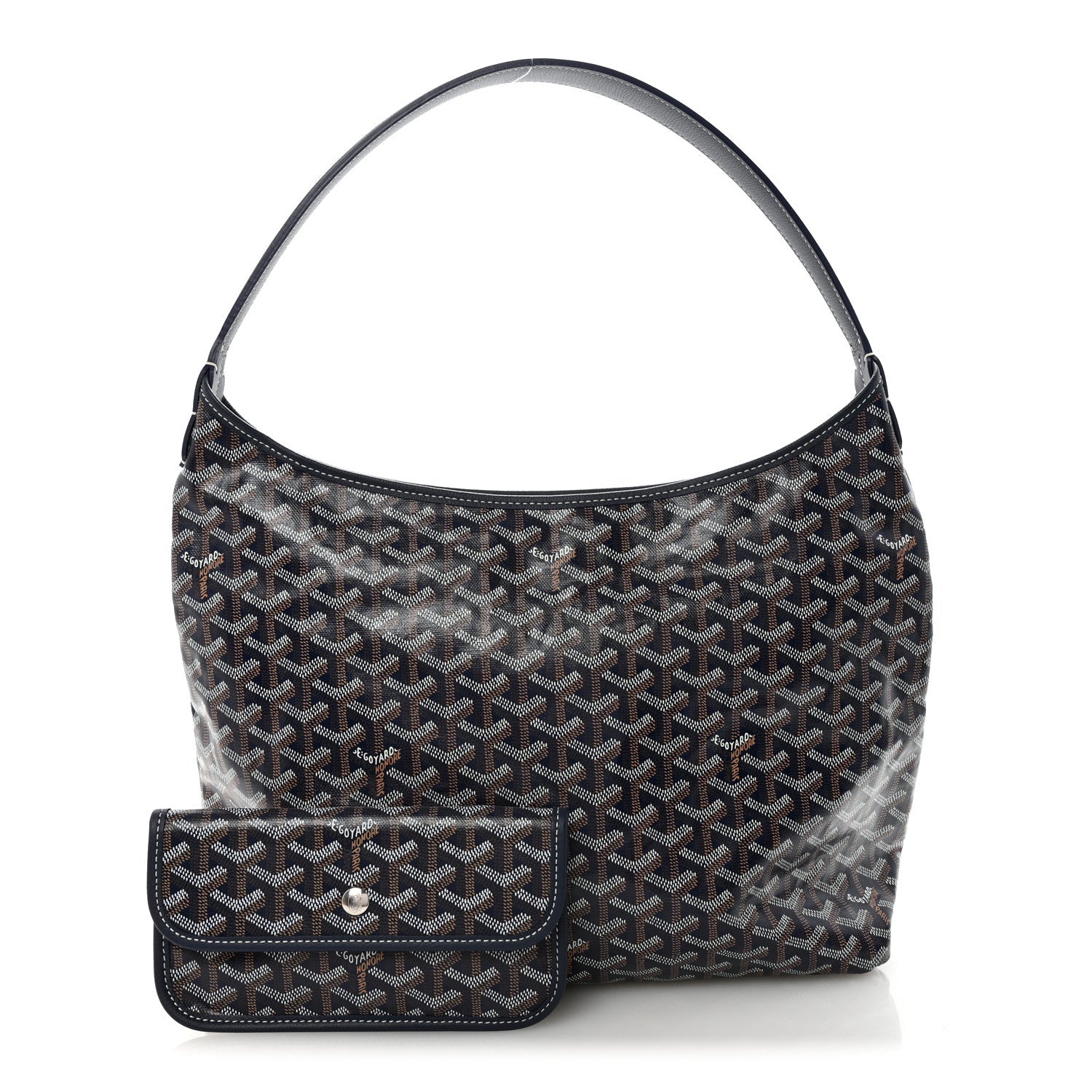 Goyardine Boheme Hobo Navy Blue