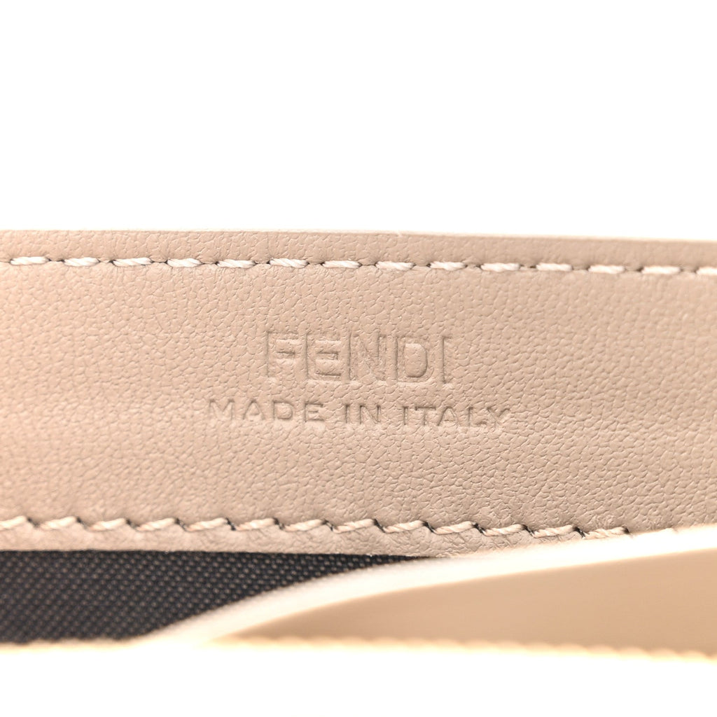 Nappa Matisse FF Embossed Continental Wallet On Chain Tortora