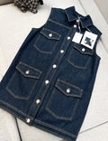 Chanel 25C Denim vest