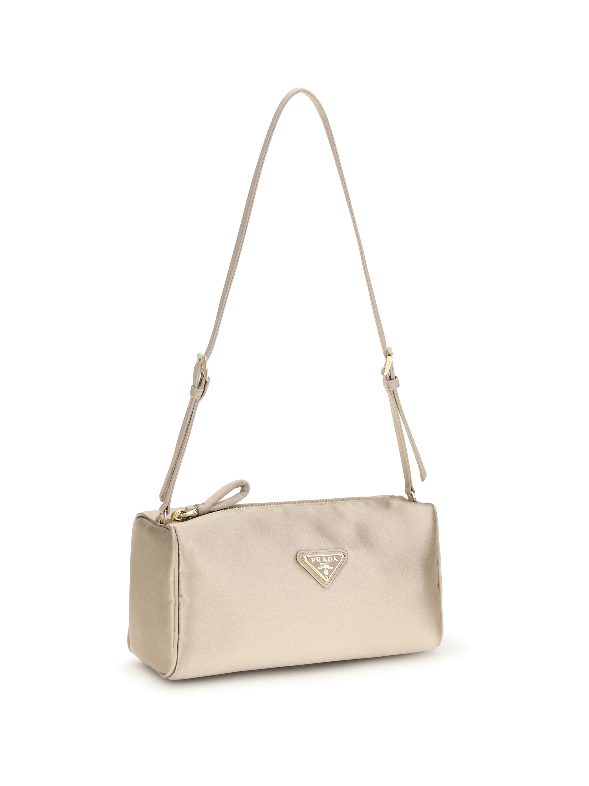 Prada Women Satin Shoulder Bag