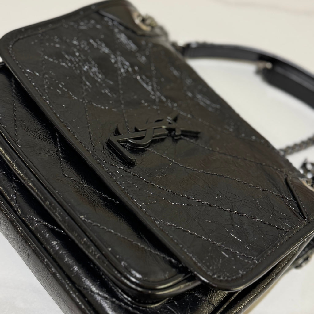 YSL NIKI SMALL SHOULDER CHAIN CROSSBODY BAG