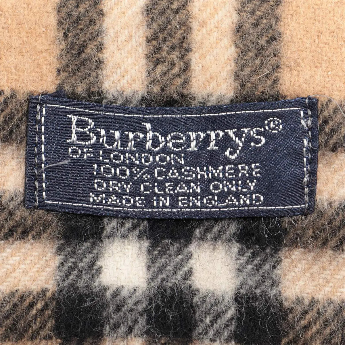Burberry Nova Check Cashmere Scarf Beige
