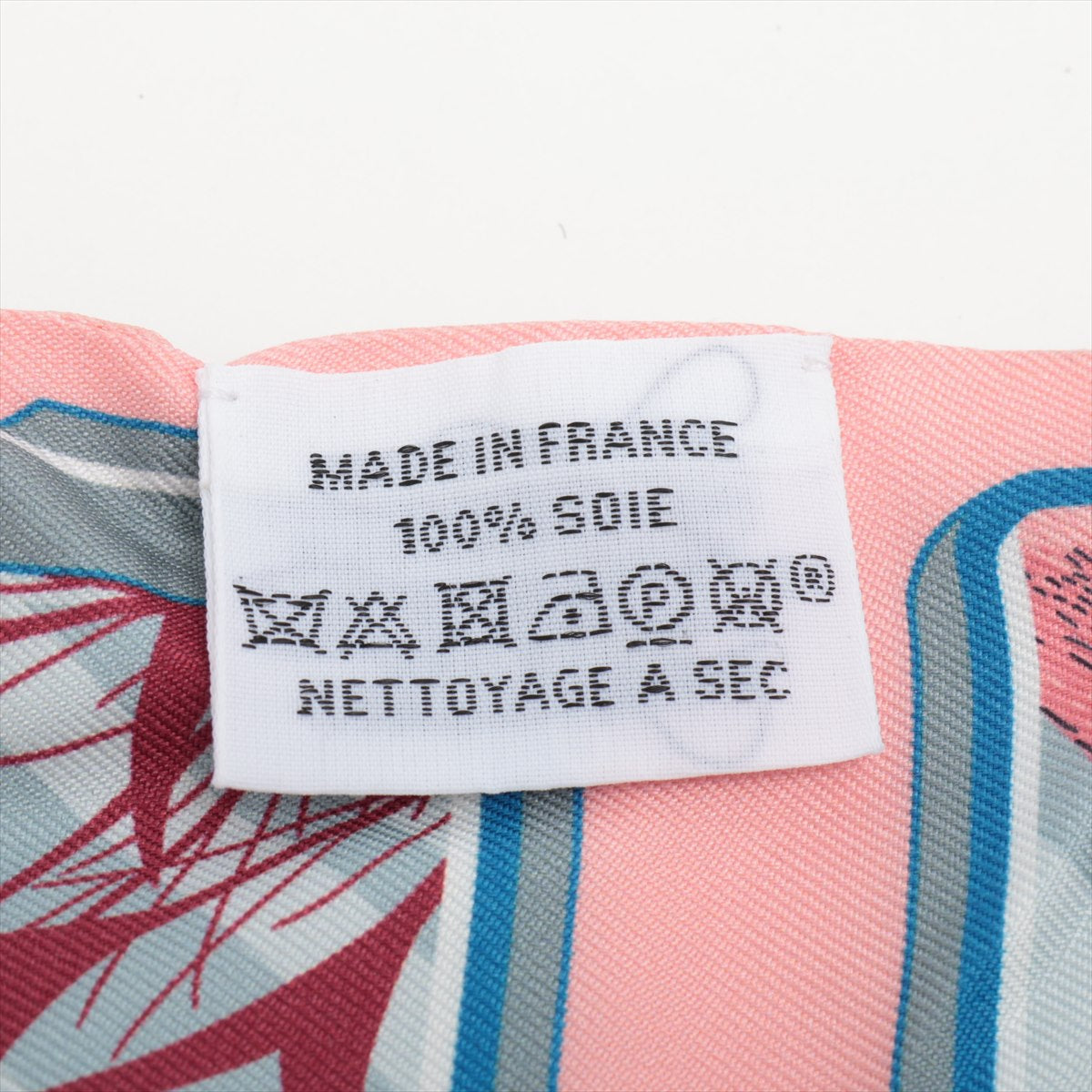 Hermès Twilly Hermès Story Silk Pink x Blue