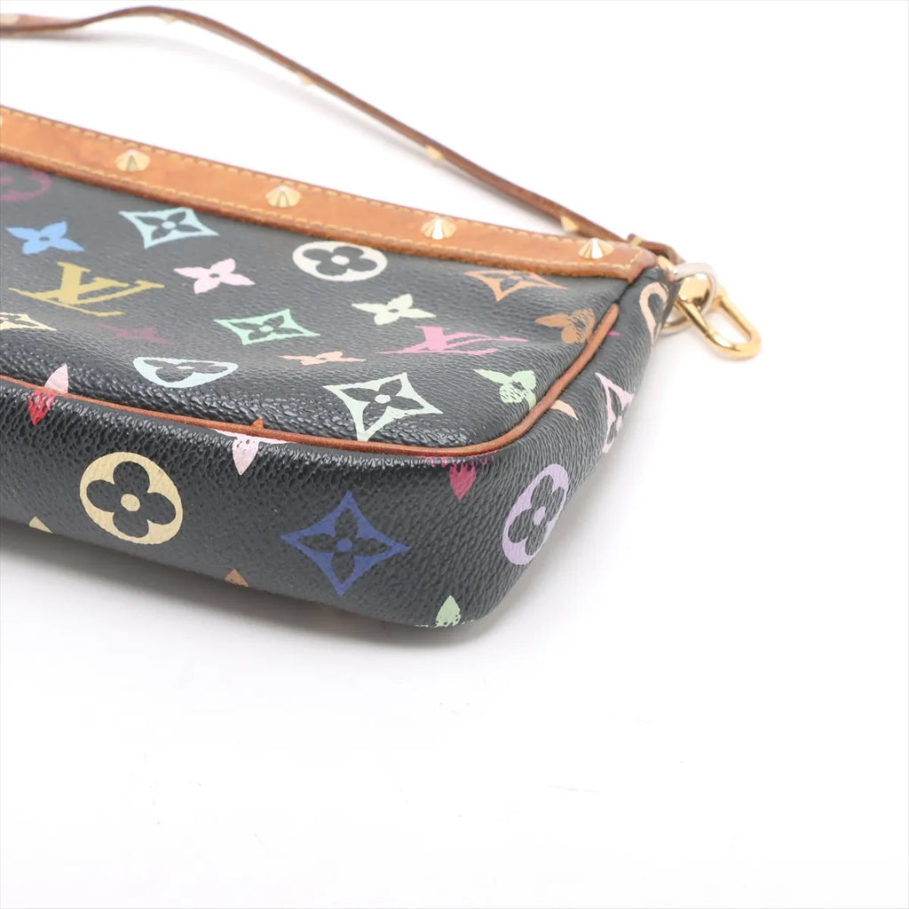 Louis Vuitton Monogram Multicolor Pochette Accessoires Black