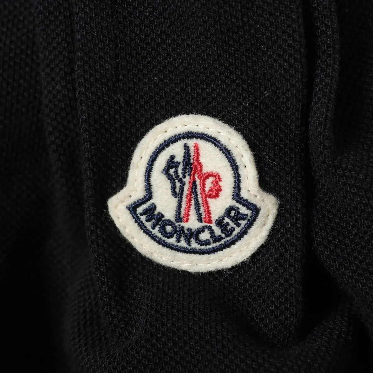 Moncler Vestito Cotton Dress Black