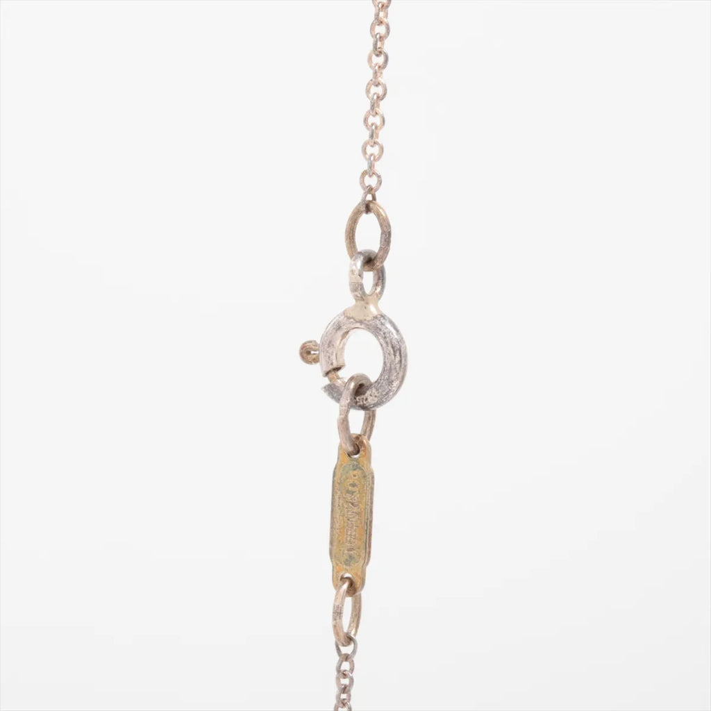 Tiffany & Co. Triple Heart Pendant Necklace Silver