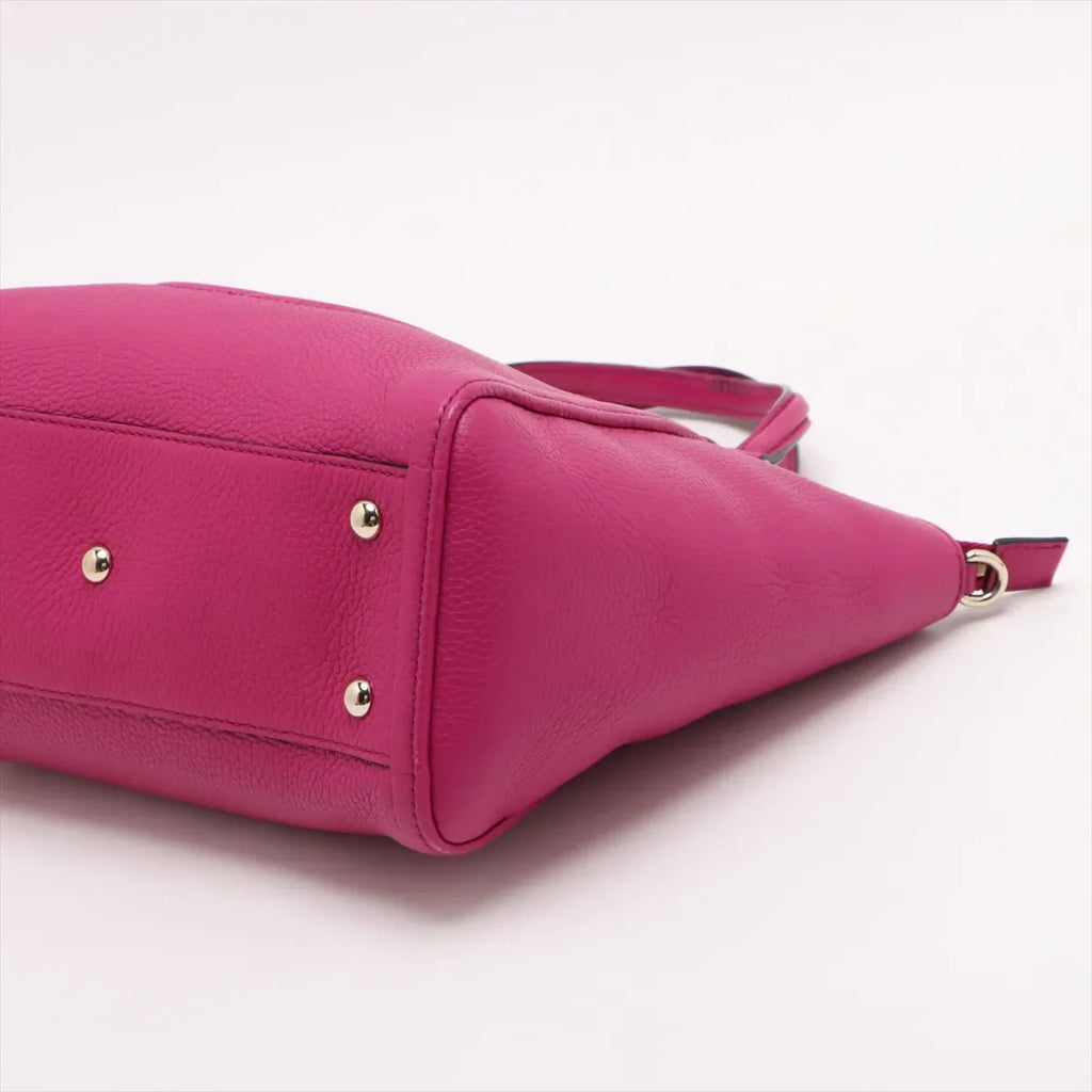 Gucci Soho Leather Two-Way Handbag Pink