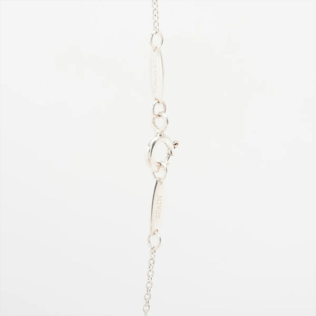 Tiffany & Co. Open Heart Pendant Necklace 925 Silver