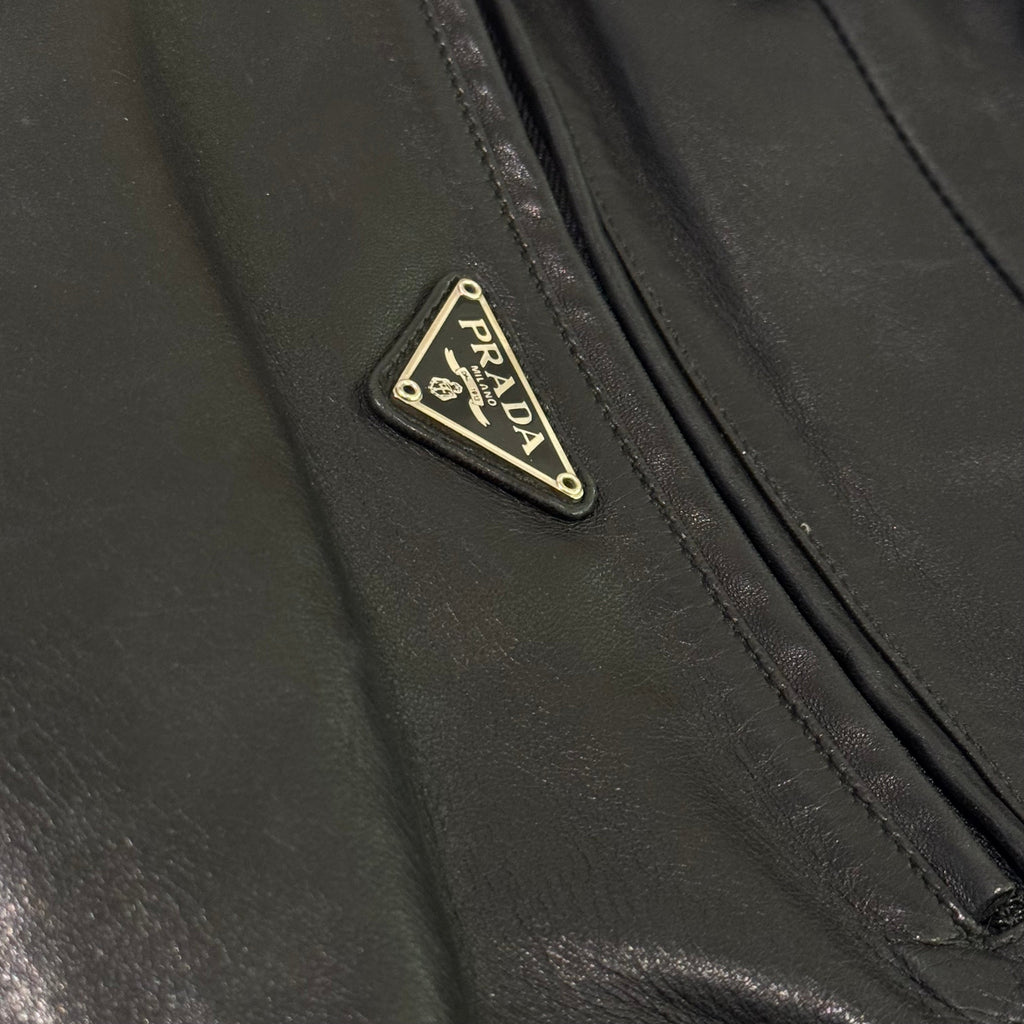 PRADA VINTAGE TRIANGLE LOGO BACKPACK