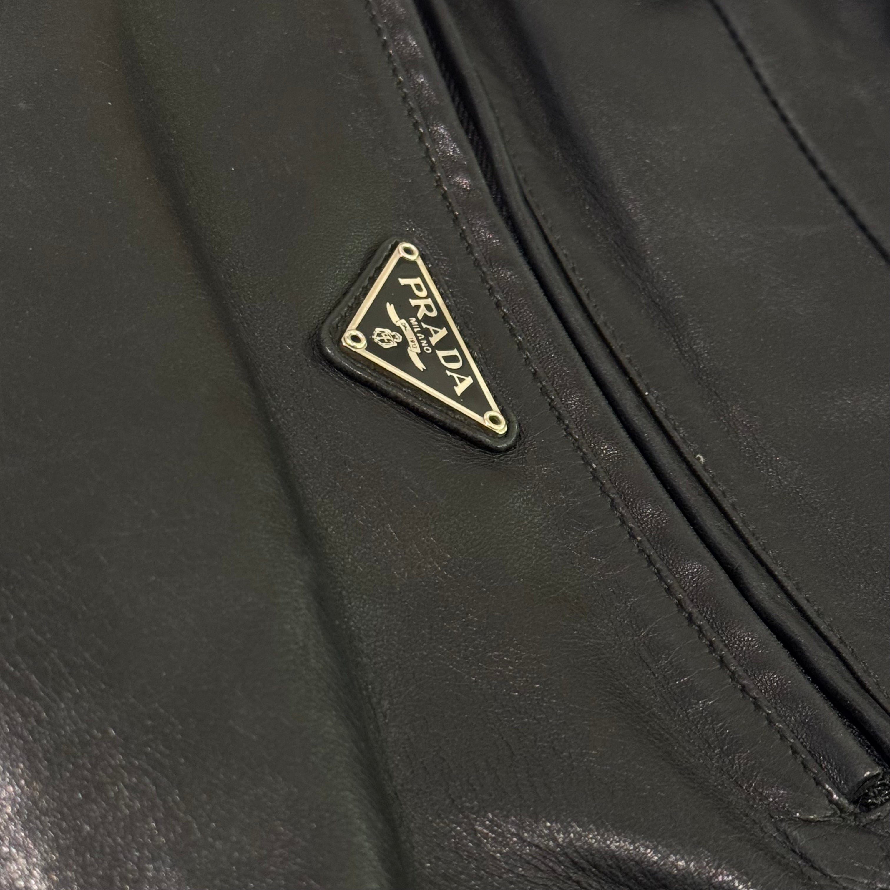 PRADA VINTAGE TRIANGLE LOGO BACKPACK