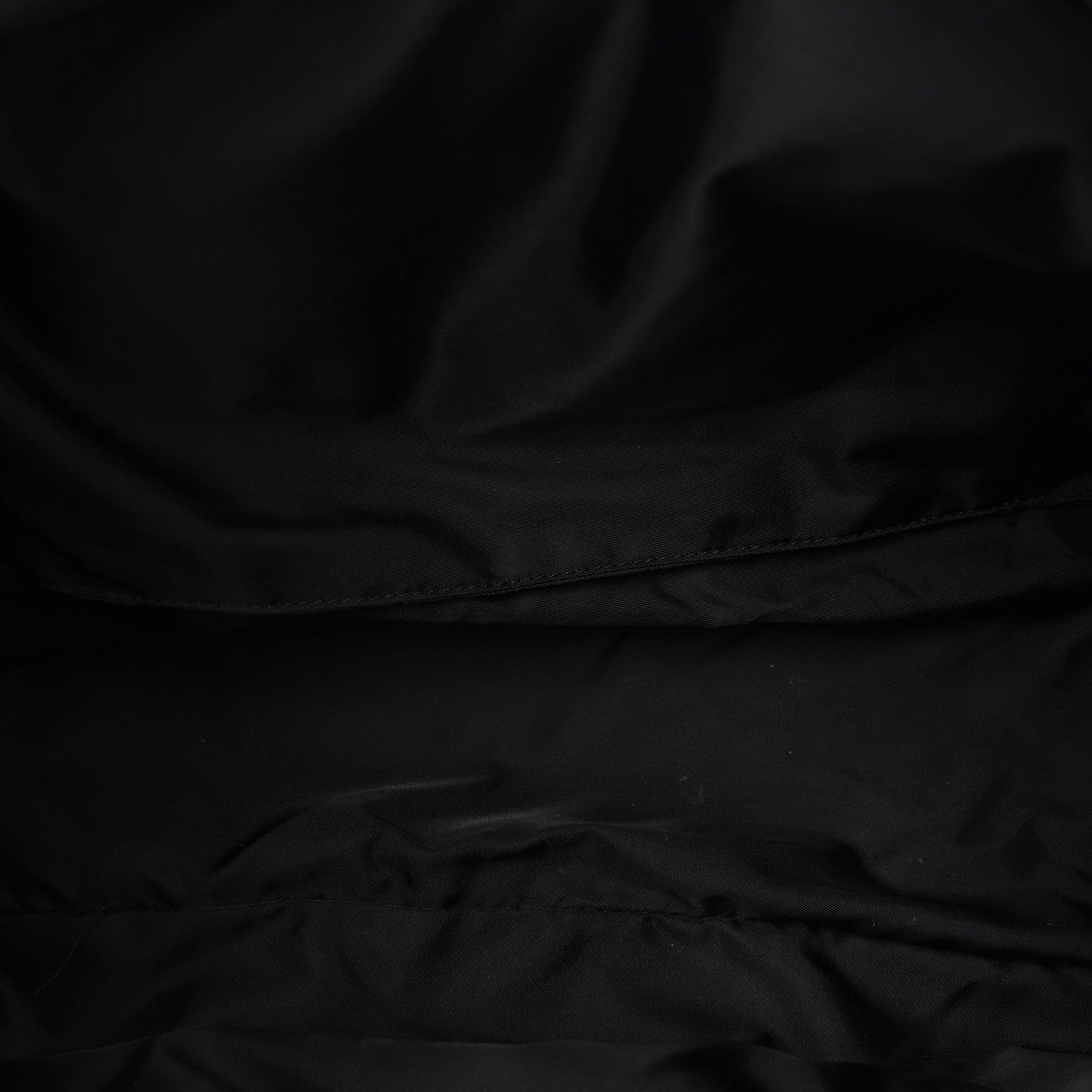 Nylon Medium Travel Tote Black