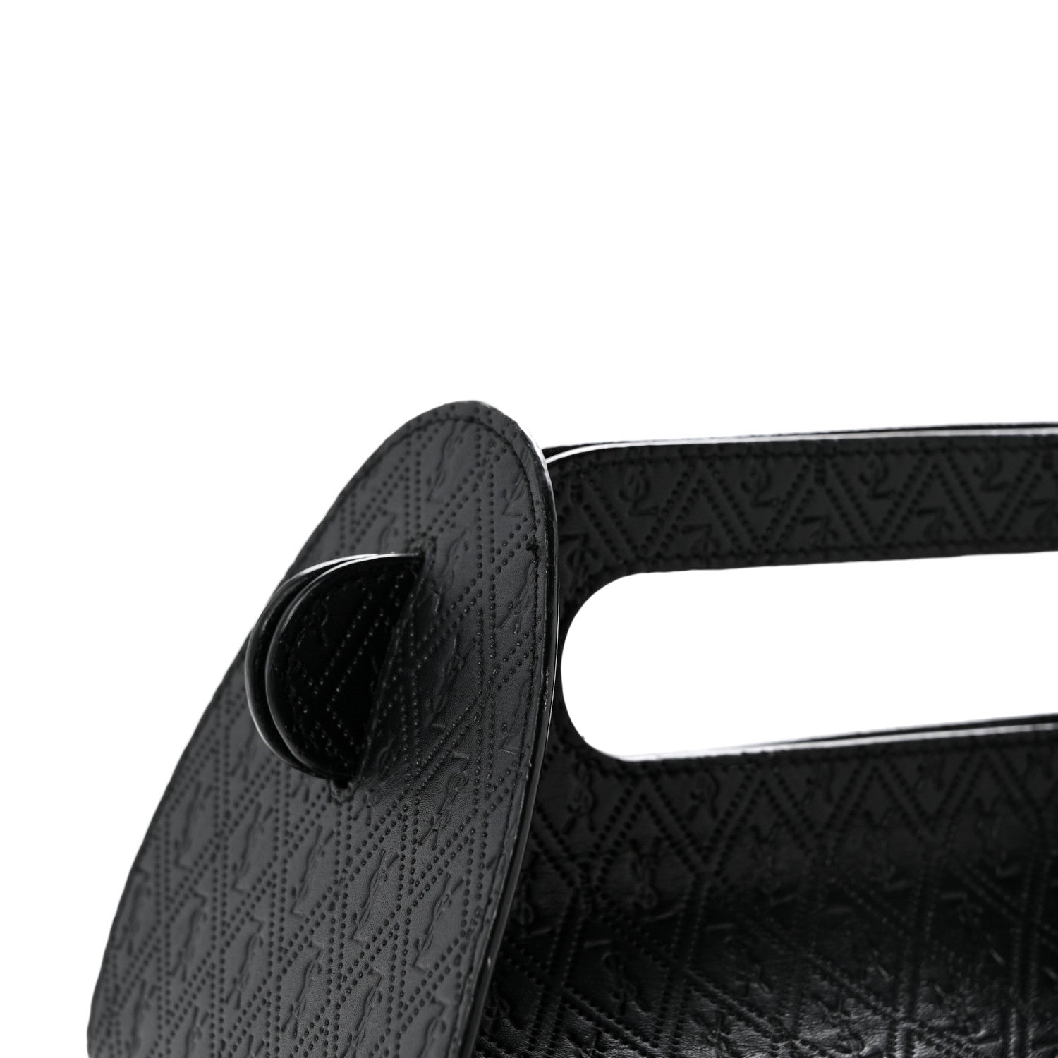 Calfskin Monogram Take Away Box Black