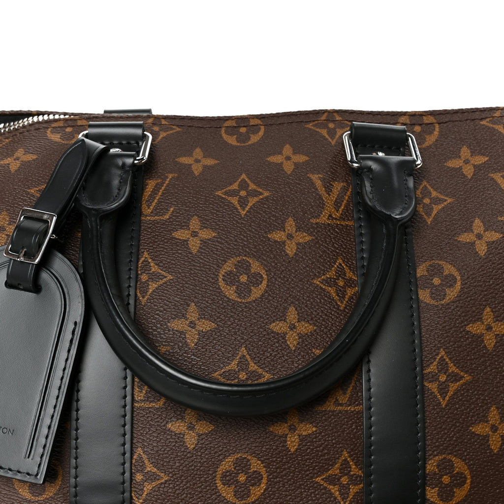 Monogram Macassar Keepall Bandouliere 45