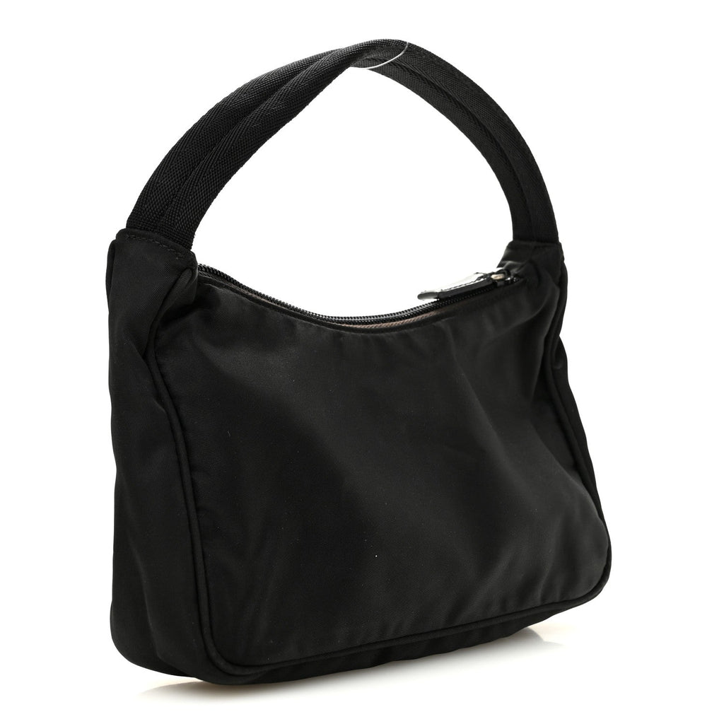 Tessuto Nylon Sport Mini Shoulder Bag Black