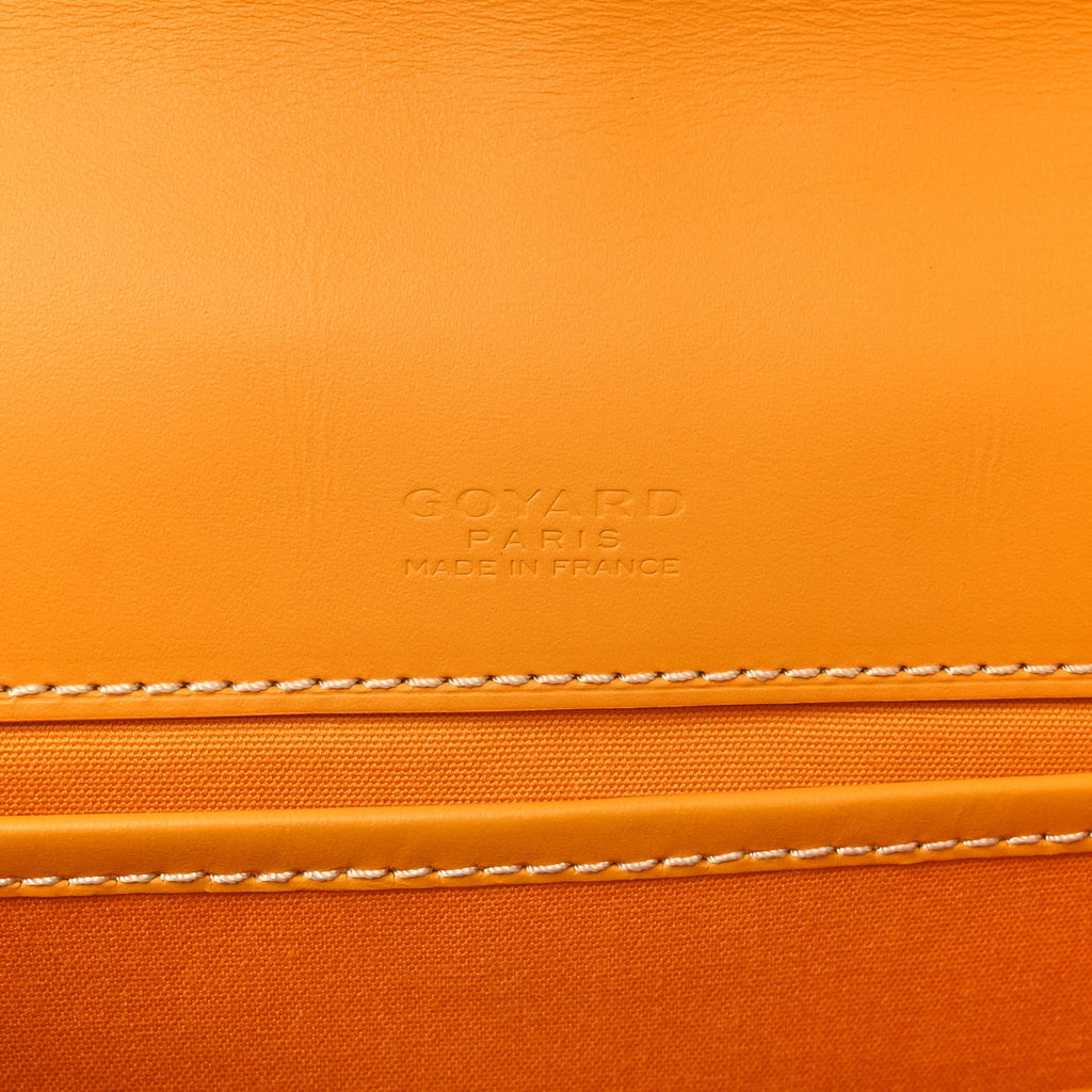 Goyardine Belvedere II PM Messenger Bag Yellow