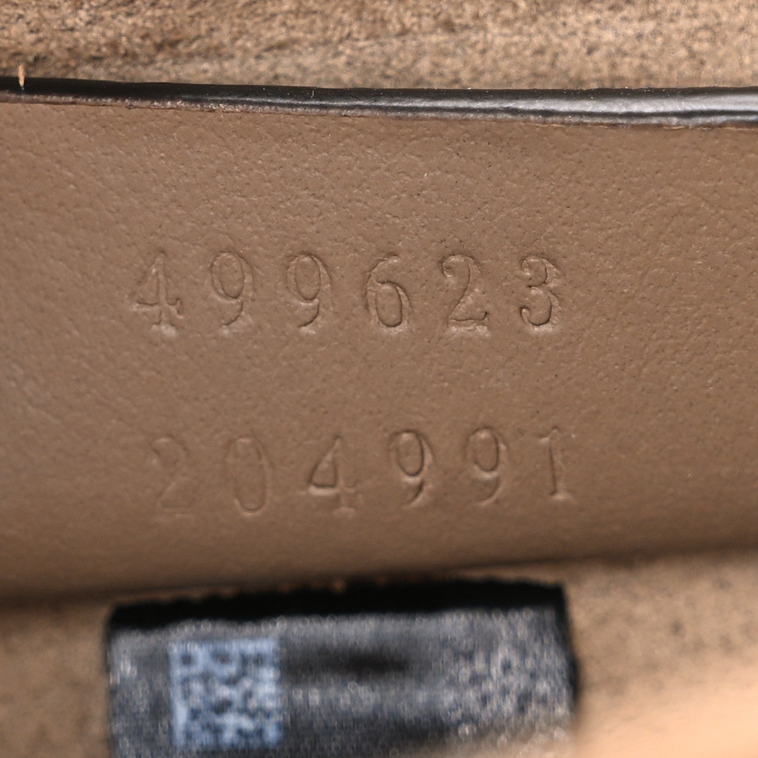 GG Supreme Monogram Suede Crystal Small Dionysus Shoulder Bag Beige Ebony Taupe