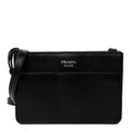 Saffiano Crossbody Bag Black