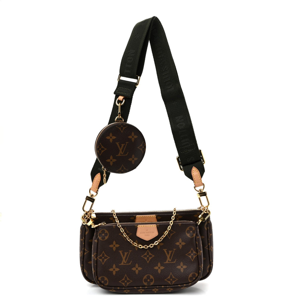 Monogram Multi Pochette Accessories Kaki Kaki
