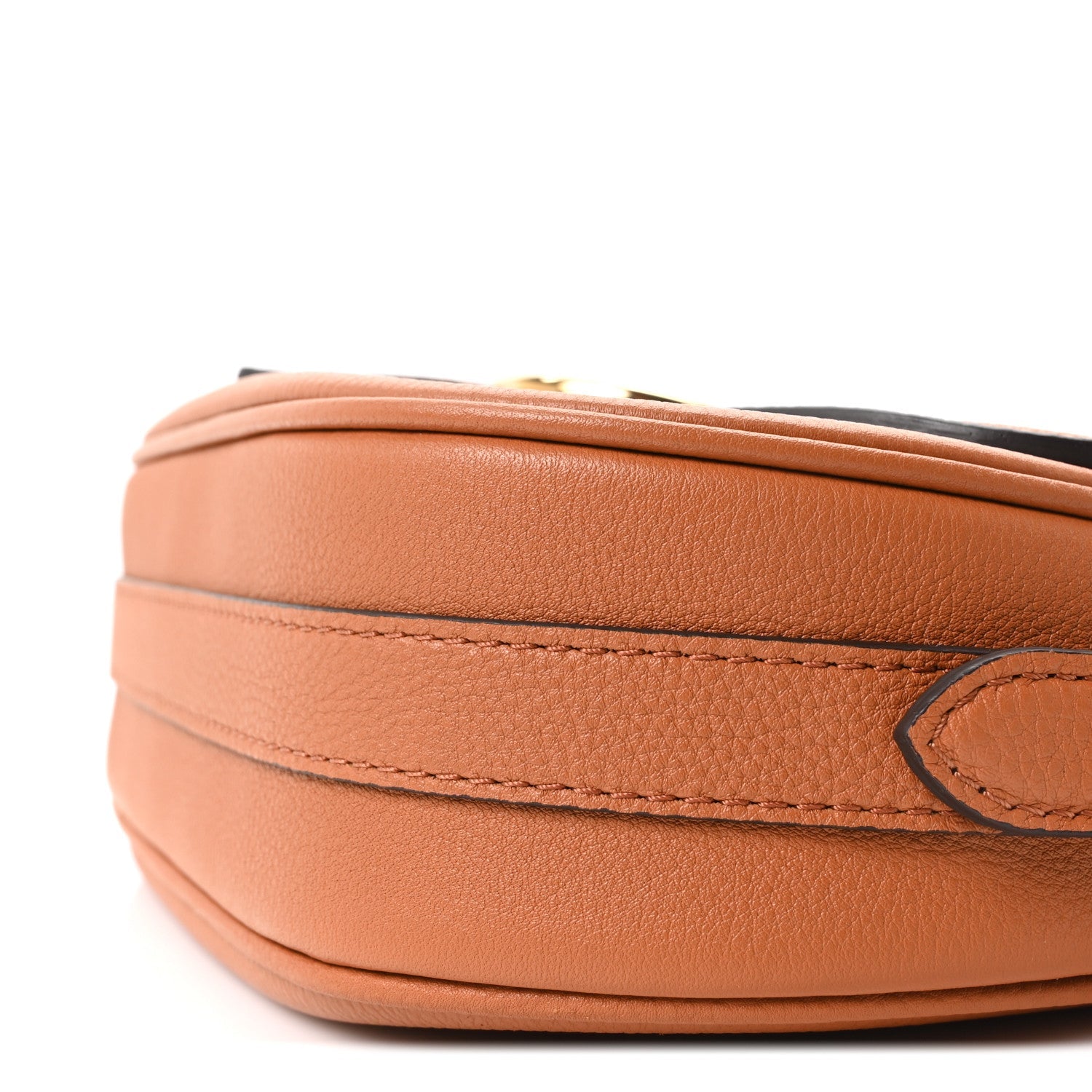 Grained Calfskin LV Pont 9 Soft MM Golden Siena