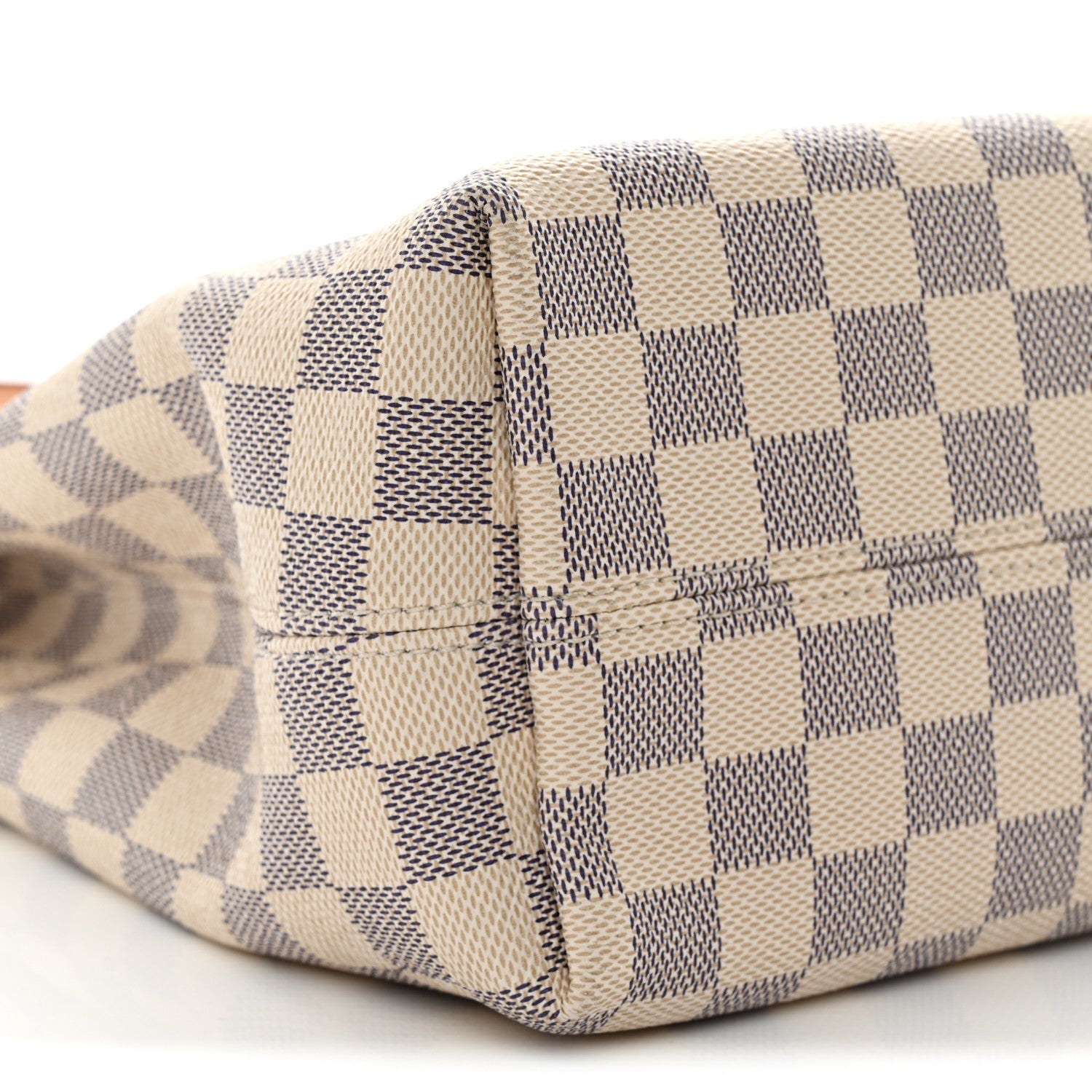 Damier Azur Graceful PM Rose Ballerine