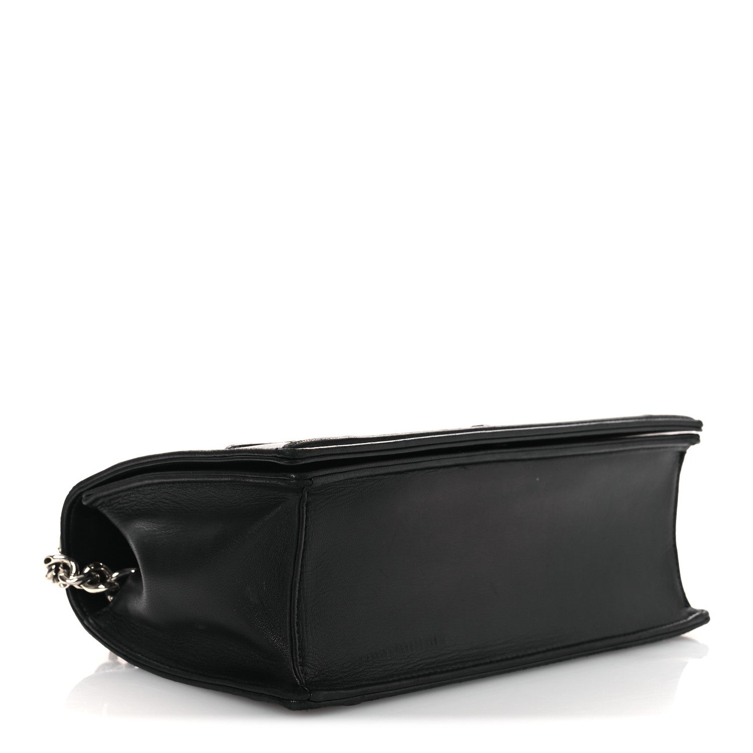 Lambskin Medium Diorama Flap Bag Black