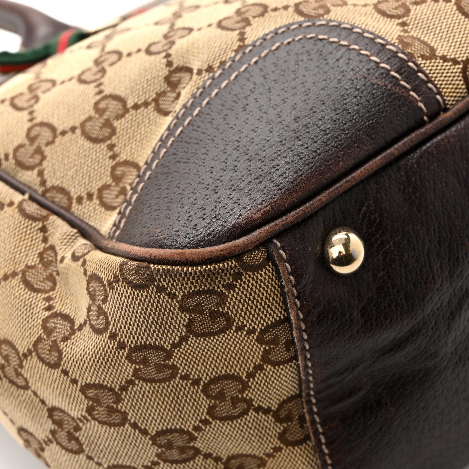Monogram Medium Princy Tote Dark Brown