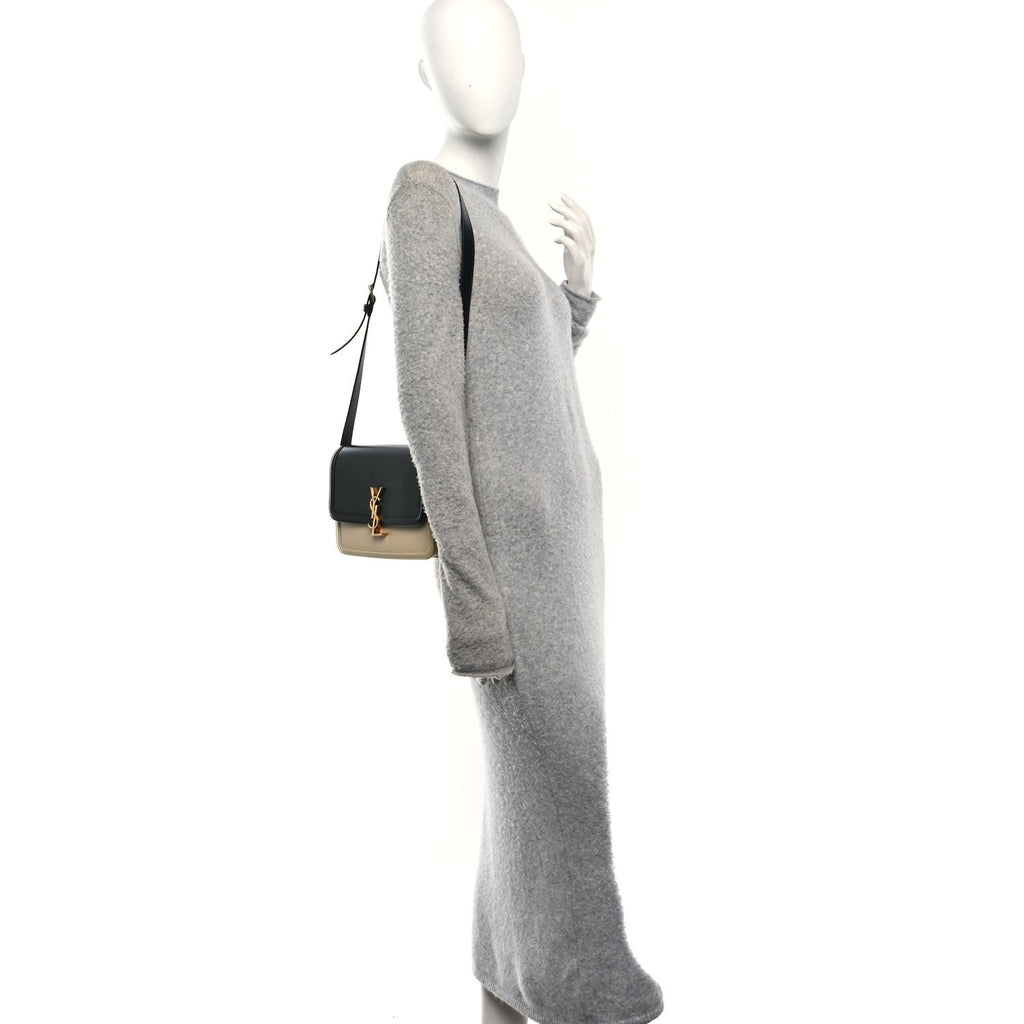 Soft UltraCalfskin Monogram Medium Solferino Satchel Black Burro