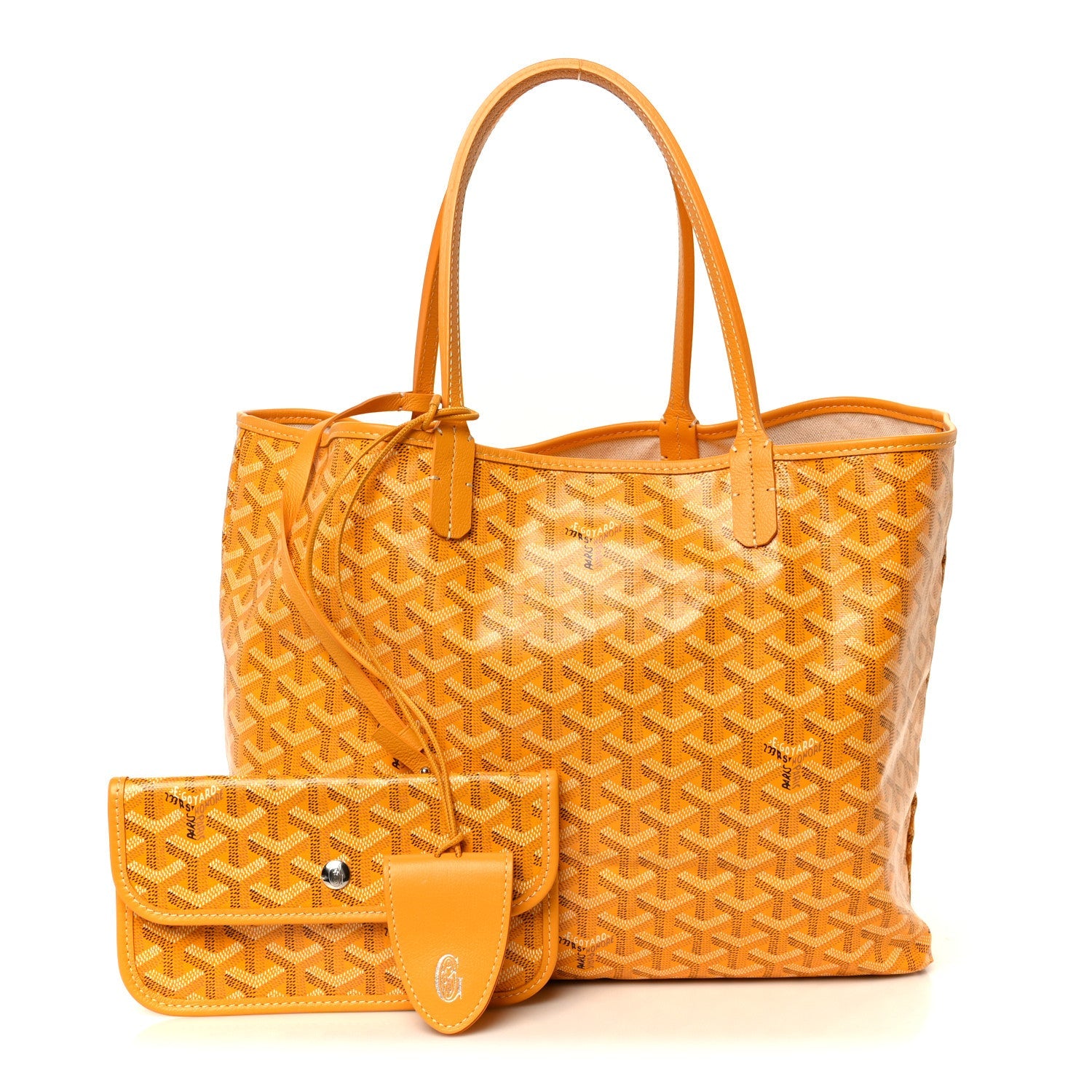 Goyardine Saint Louis PM Yellow