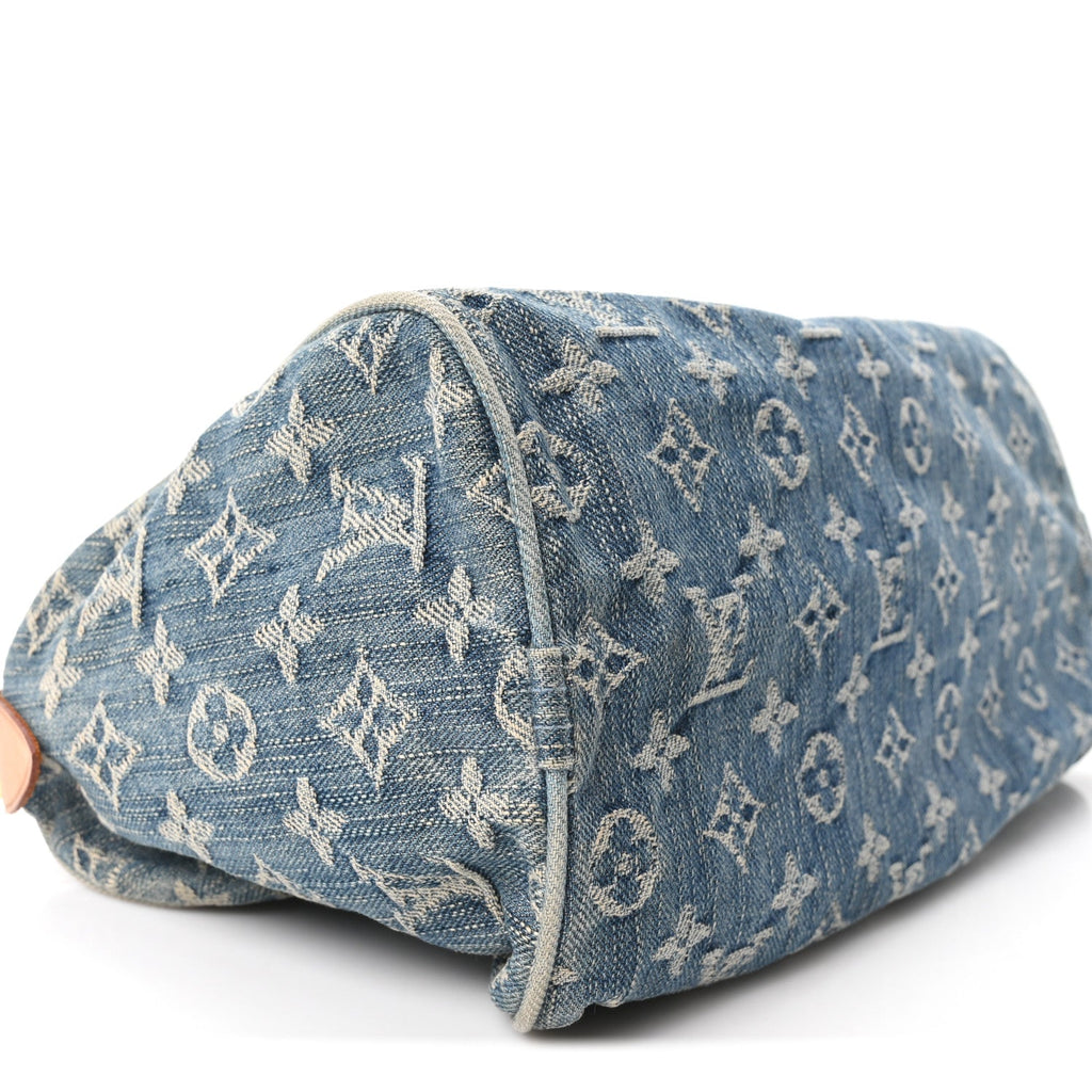 Monogram Denim Neo Speedy Blue