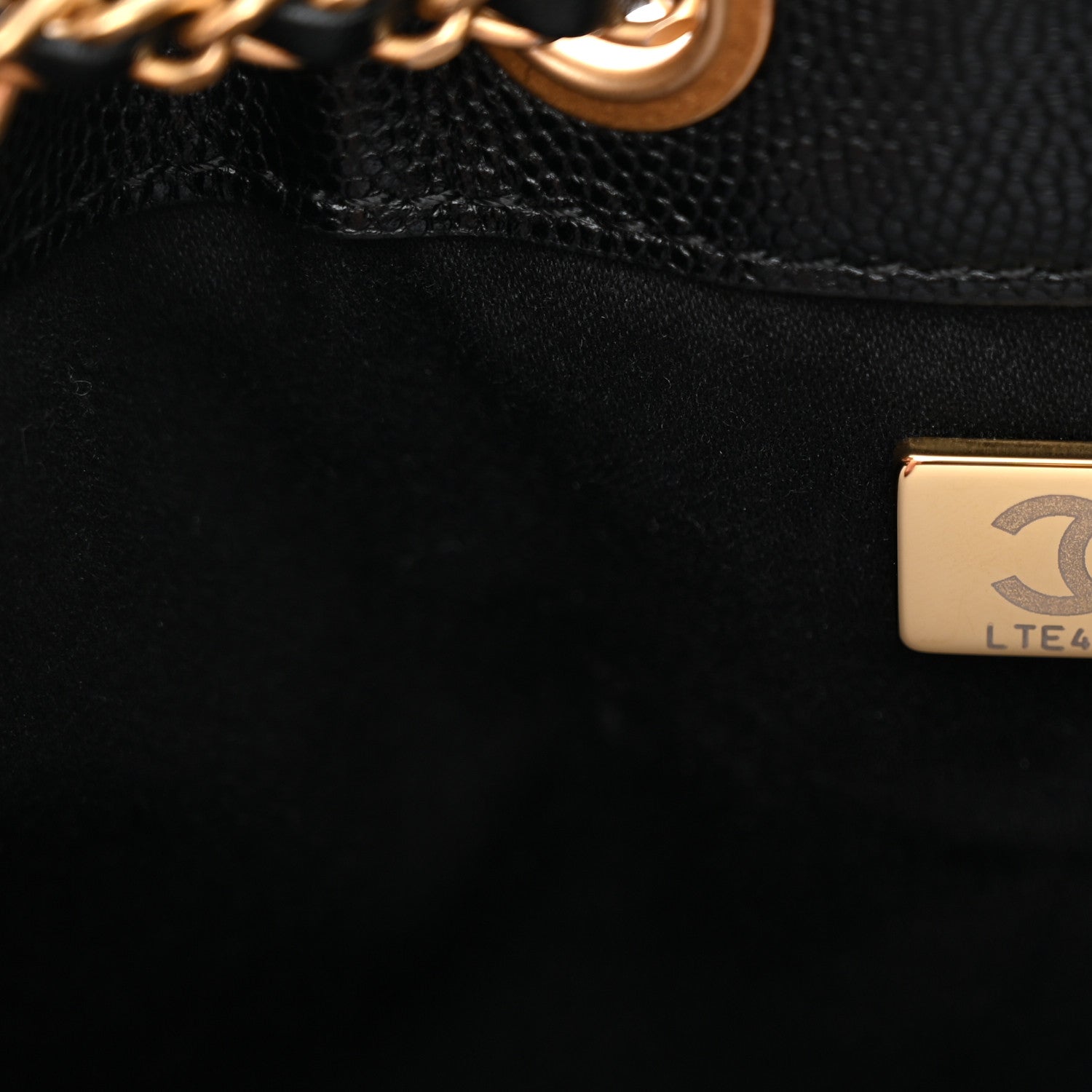 Caviar Quilted Mini Chanel 25 Handbag Black Black