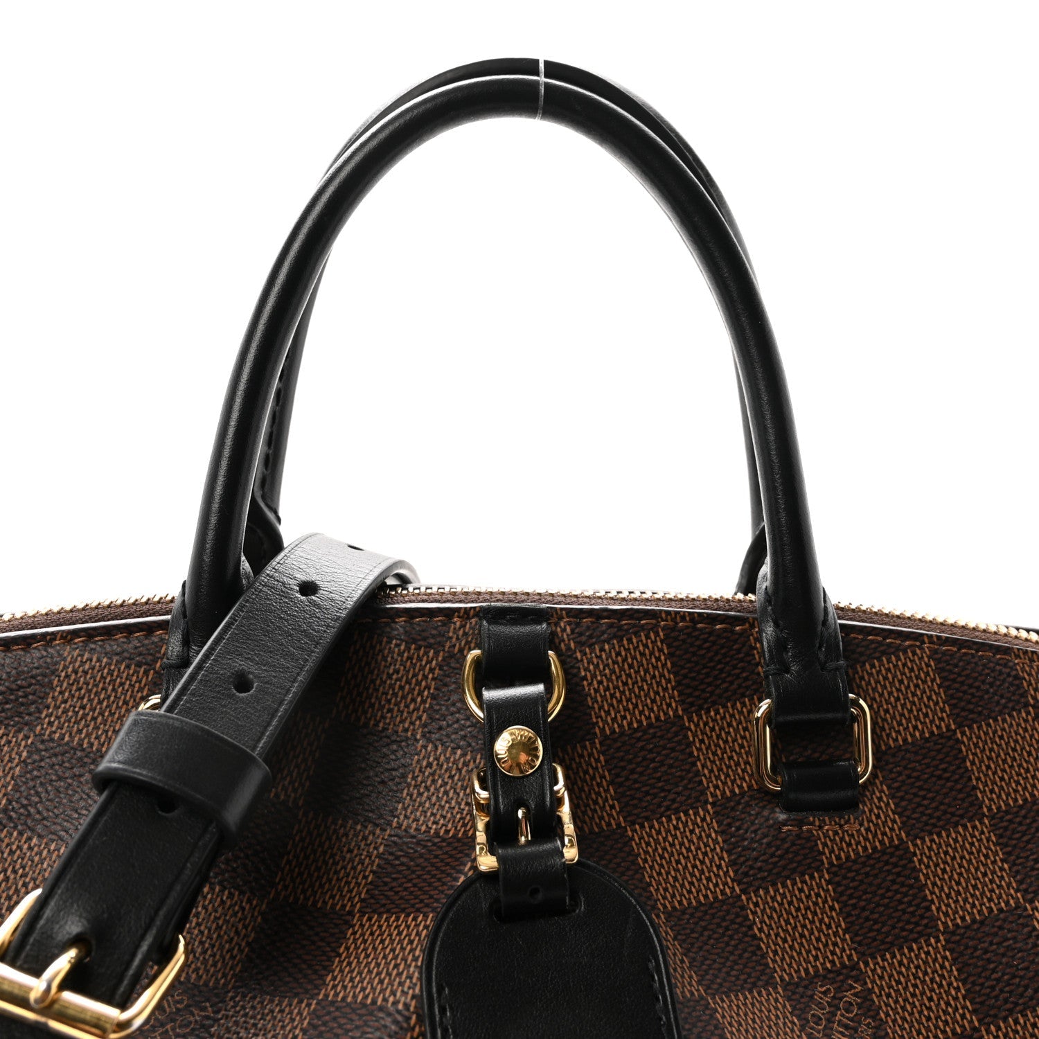 Damier Ebene Odeon Tote MM Black