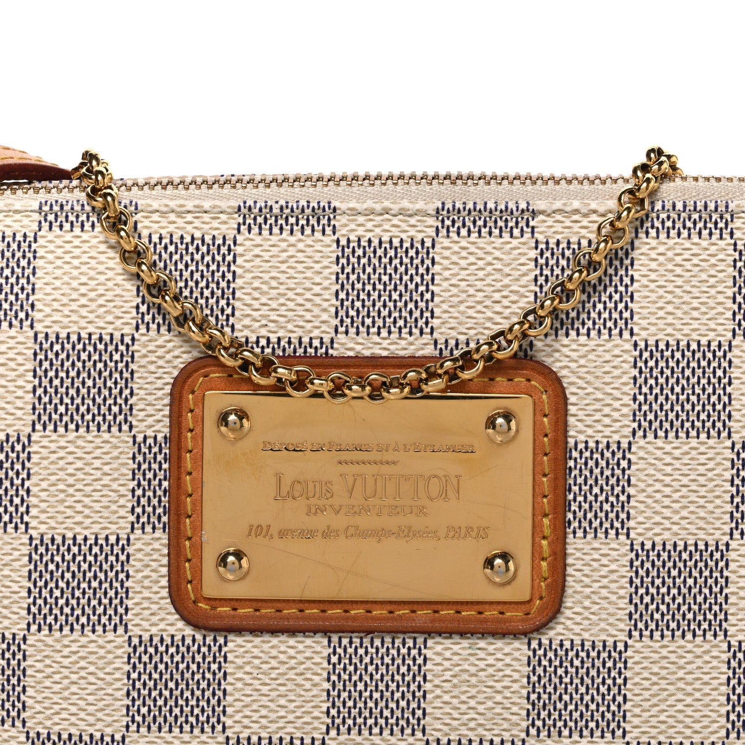 Damier Azur Eva Clutch