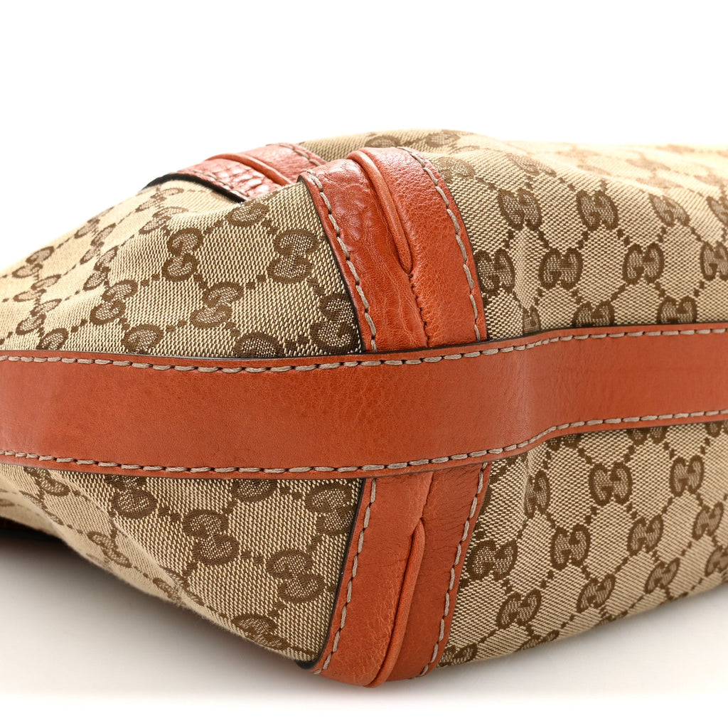 Monogram Medium GG Running Hobo Orange