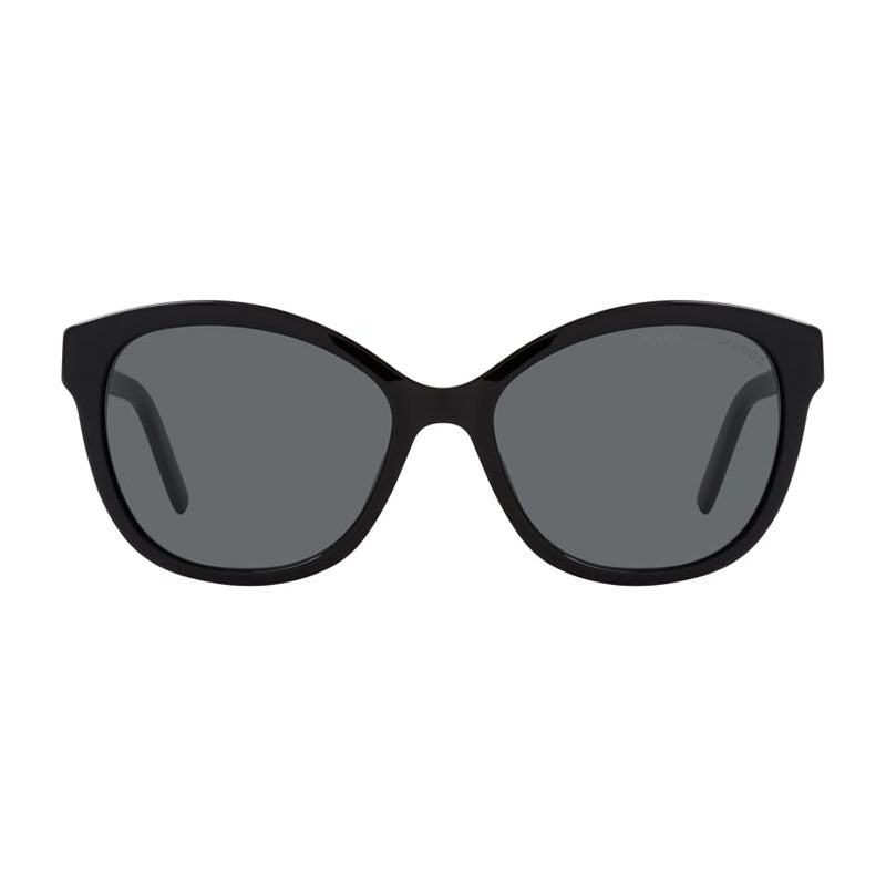 Marc Jacobs Sunglasses Cat Eye Full Rim, Black Frame and Grey Lens MARC554/S0807IR