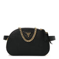 Saffiano Lux Odette Belt Bag Black