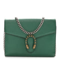 Calfskin Mini Dionysus Chain Wallet Emerald