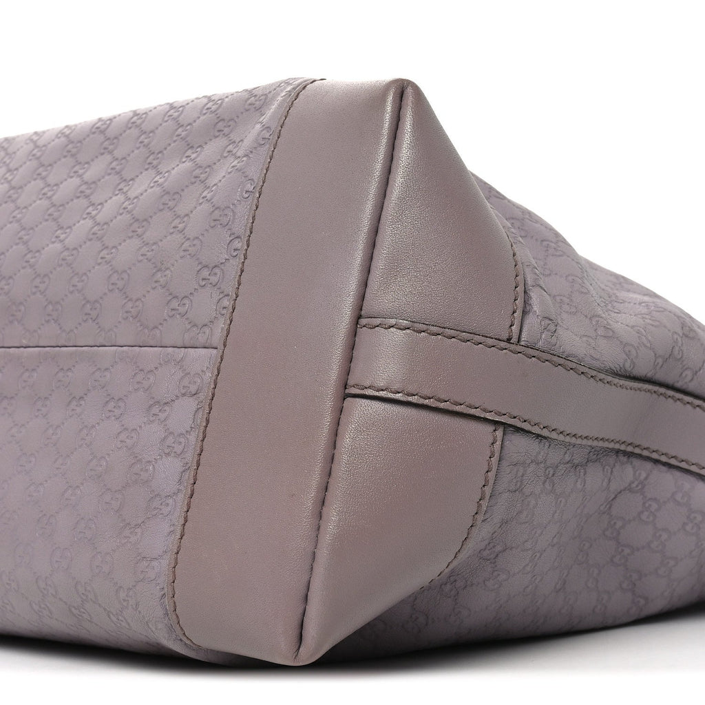 Microguccissima Medium Craft Tote Lilac