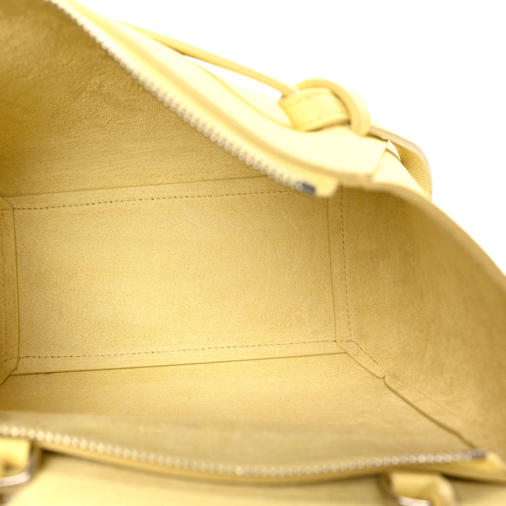 Grained Calfskin Nano Belt Bag Citrus