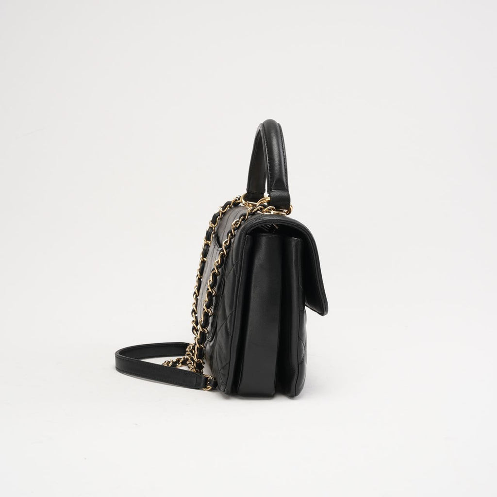 Chanel Medium Trendy CC Lamb Black 2018