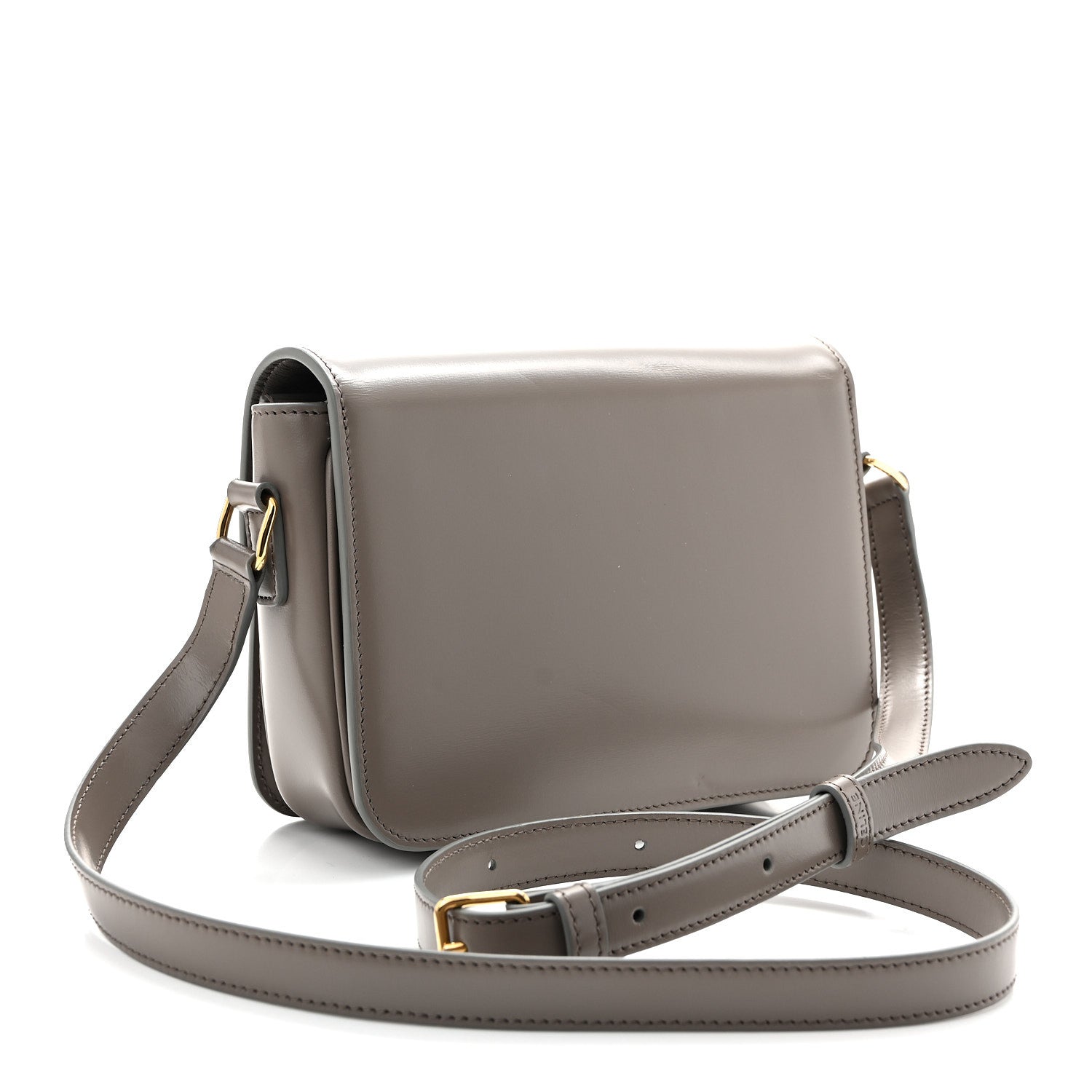 Shiny Calfskin Teen Triomphe Pebble