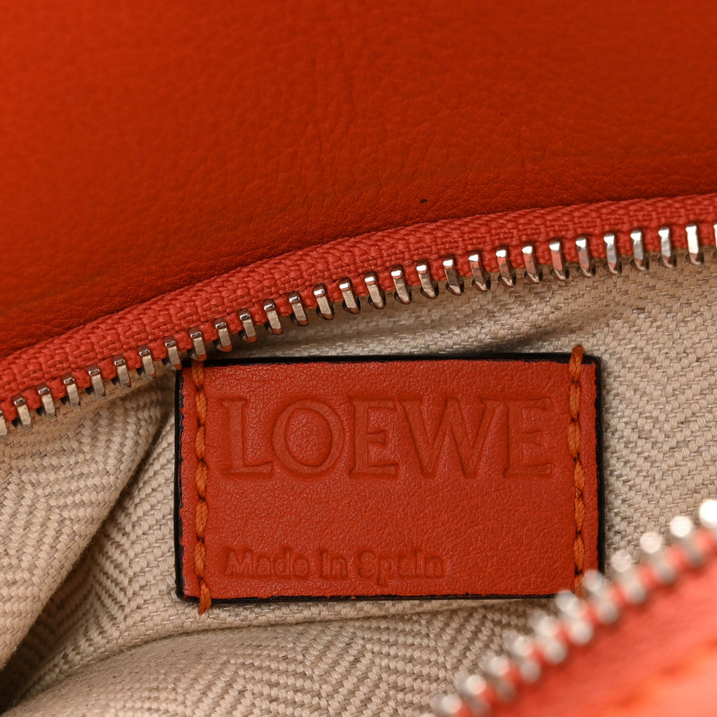 Calfskin Small Puzzle Bag Orange
