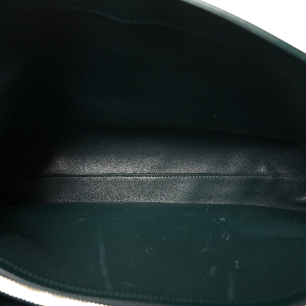 Satinated Calfskin Large 16 Top Handle Bag Amazone