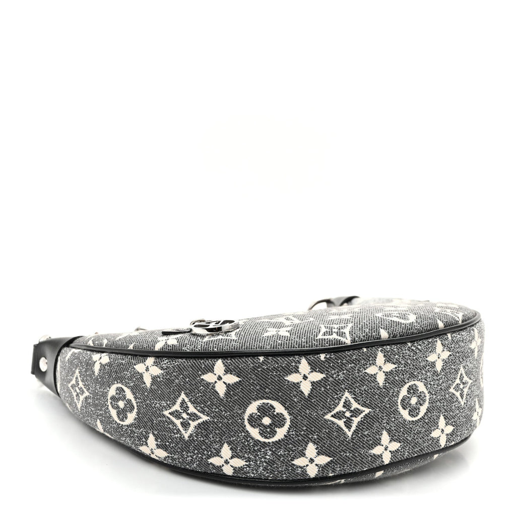 Monogram Jacquard Denim Loop Black