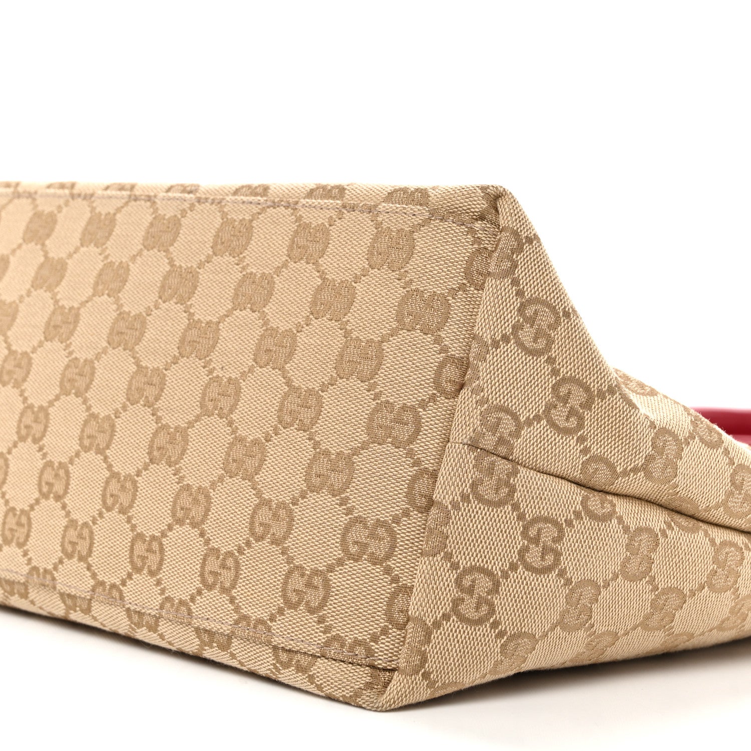 Monogram Web Large Diaper Tote Red