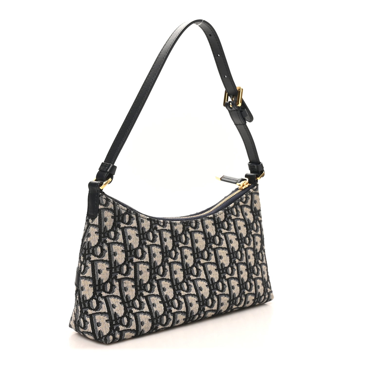Oblique 30 Montaigne Mini Hobo Bag Blue