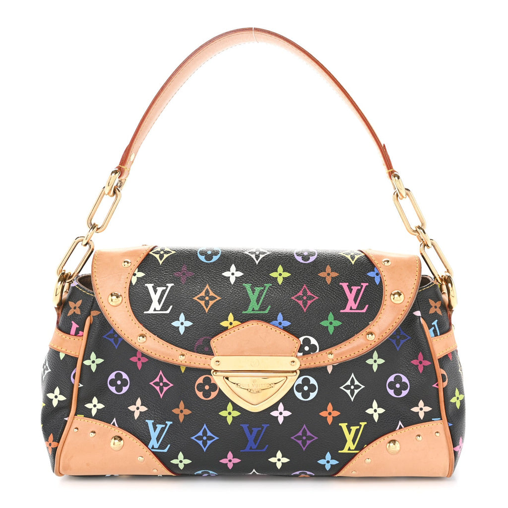 Monogram Multicolor Beverly MM Black
