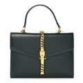 Azalea Calfskin Small Sylvie 1969 Top Handle Bag Green