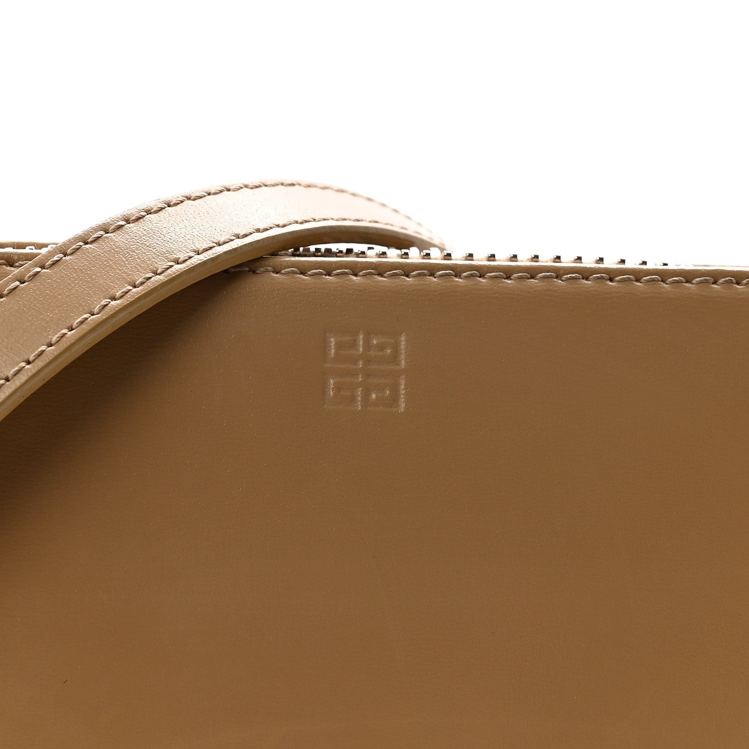 Smooth Calfskin Nano Antigona Beige Cappuccino